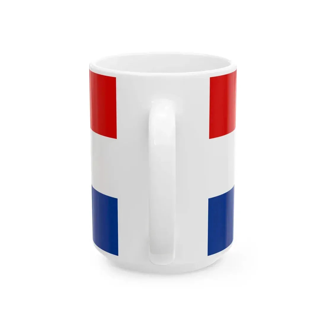 Flag of the Republic of Croatia 1990 (Croatia) White Coffee Mug - Go Mug Yourself