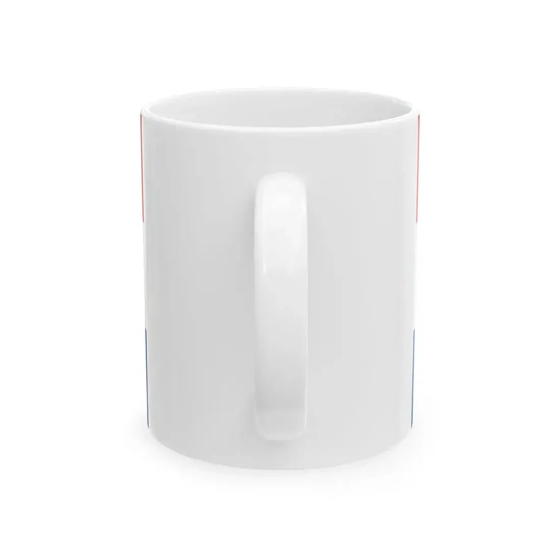 Flag of the Republic of Croatia in 1990 3-2 (Croatia) White Coffee Mug - Go Mug Yourself