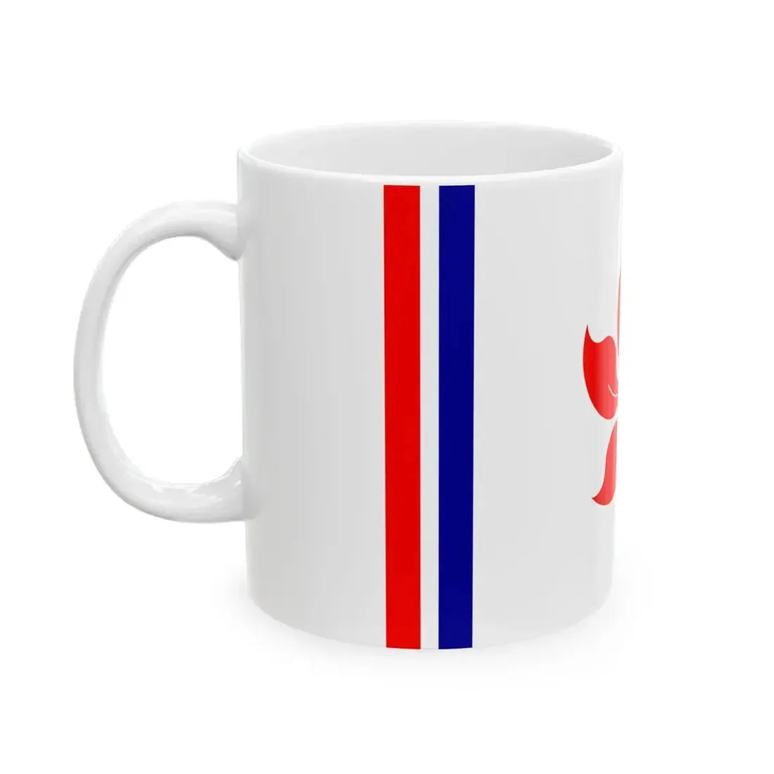 Flag of the Republic of Hong Kong (China) White Coffee Mug - Go Mug Yourself
