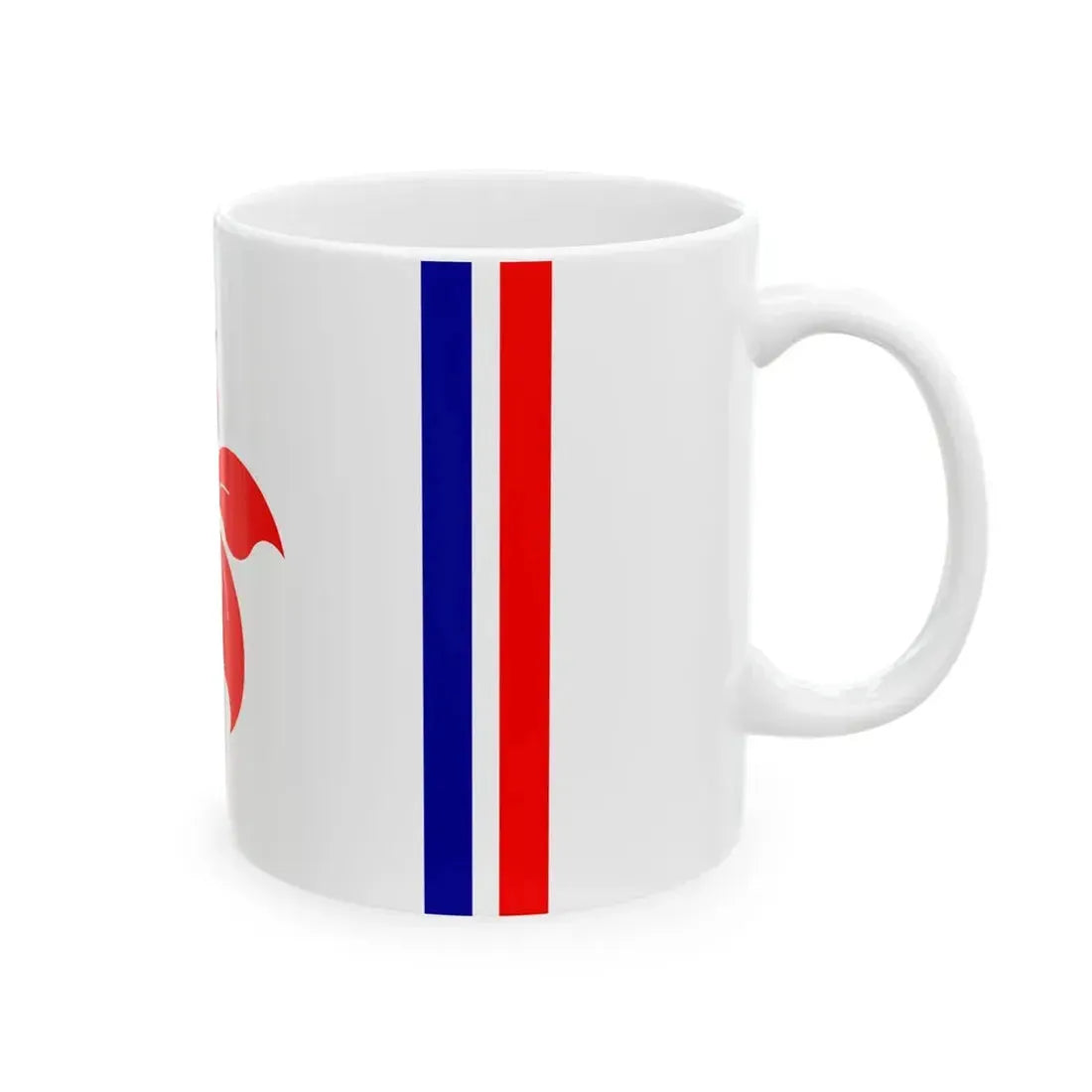 Flag of the Republic of Hong Kong (China) White Coffee Mug - Go Mug Yourself