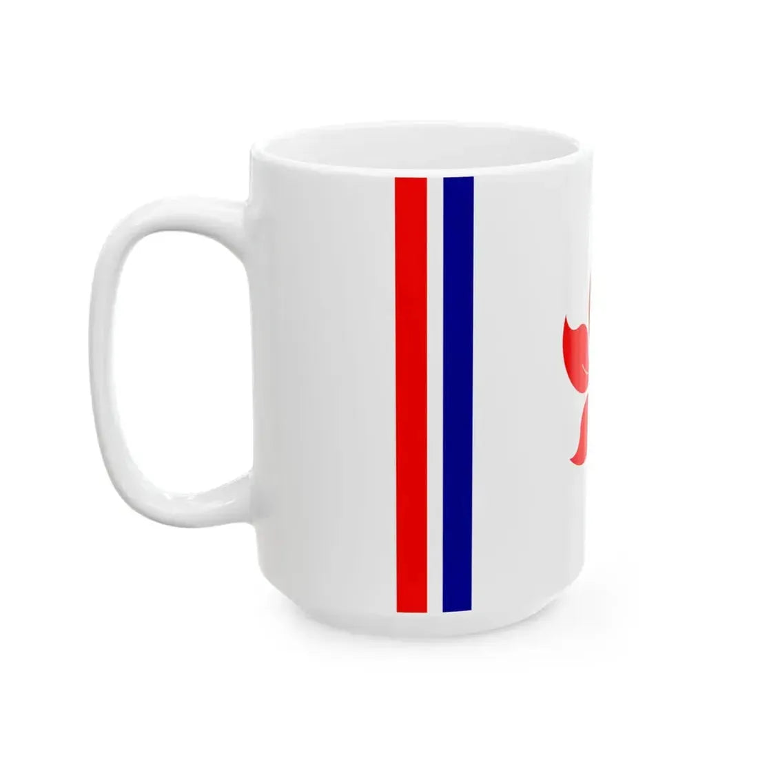 Flag of the Republic of Hong Kong (China) White Coffee Mug - Go Mug Yourself
