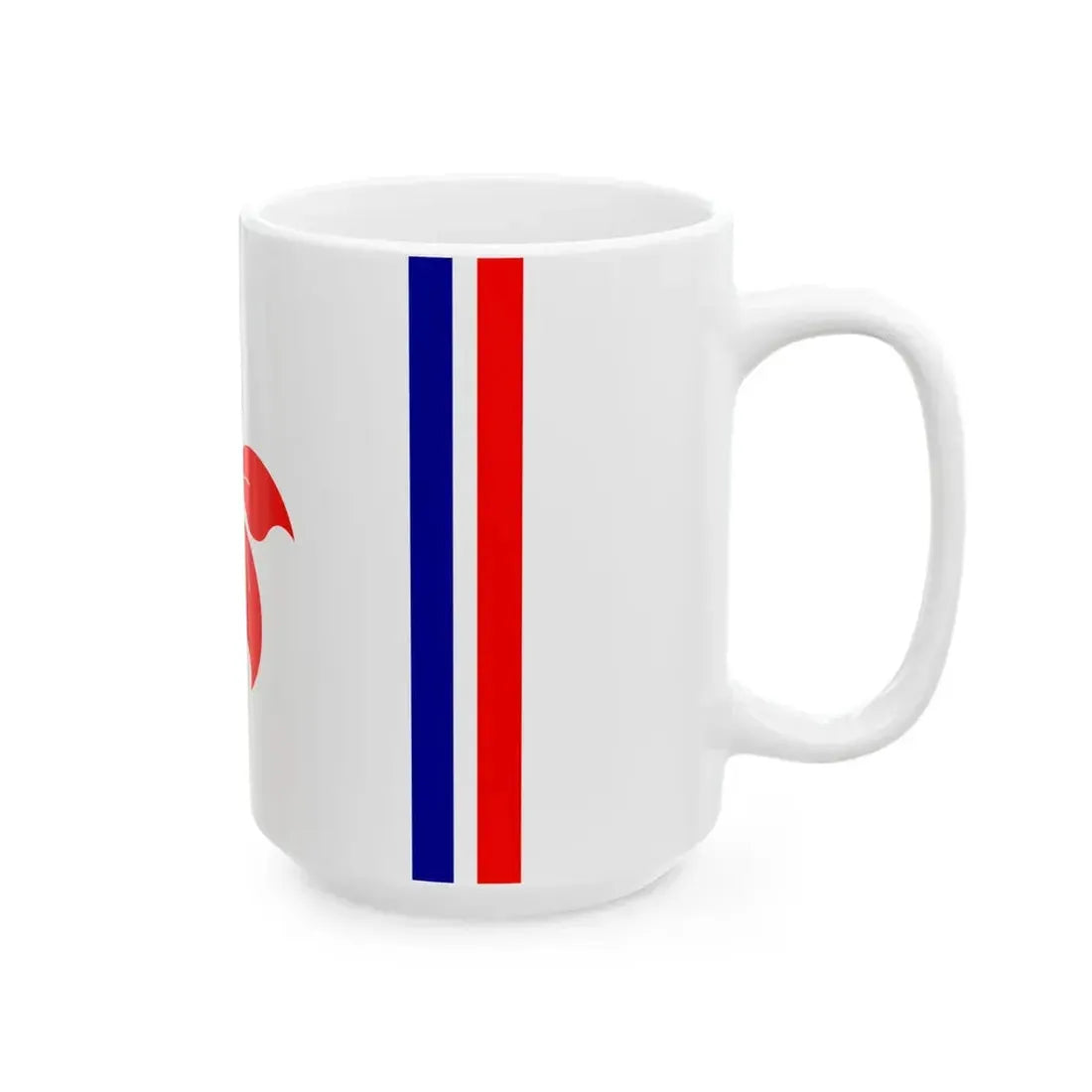 Flag of the Republic of Hong Kong (China) White Coffee Mug - Go Mug Yourself