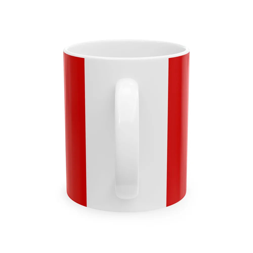 Flag of the Republic of Lithuania 1930s (Lithuania) White Coffee Mug - Go Mug Yourself