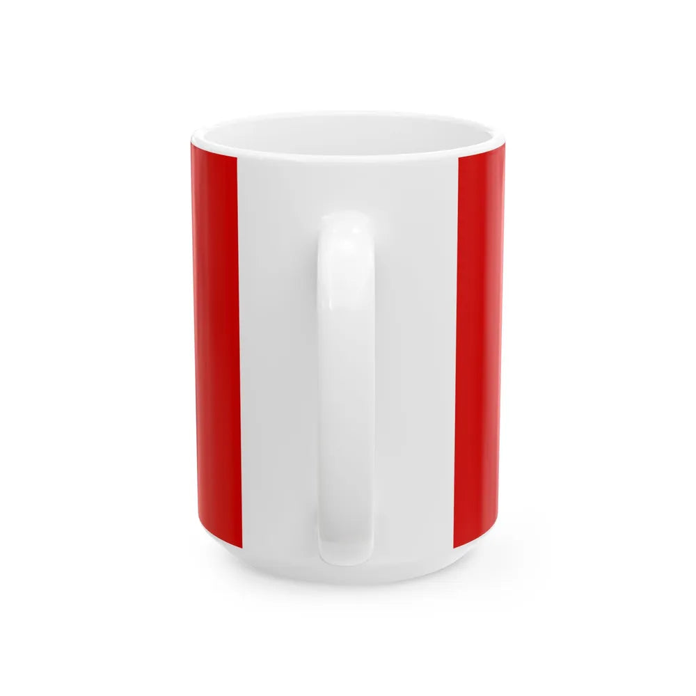 Flag of the Republic of Lithuania 1930s (Lithuania) White Coffee Mug - Go Mug Yourself