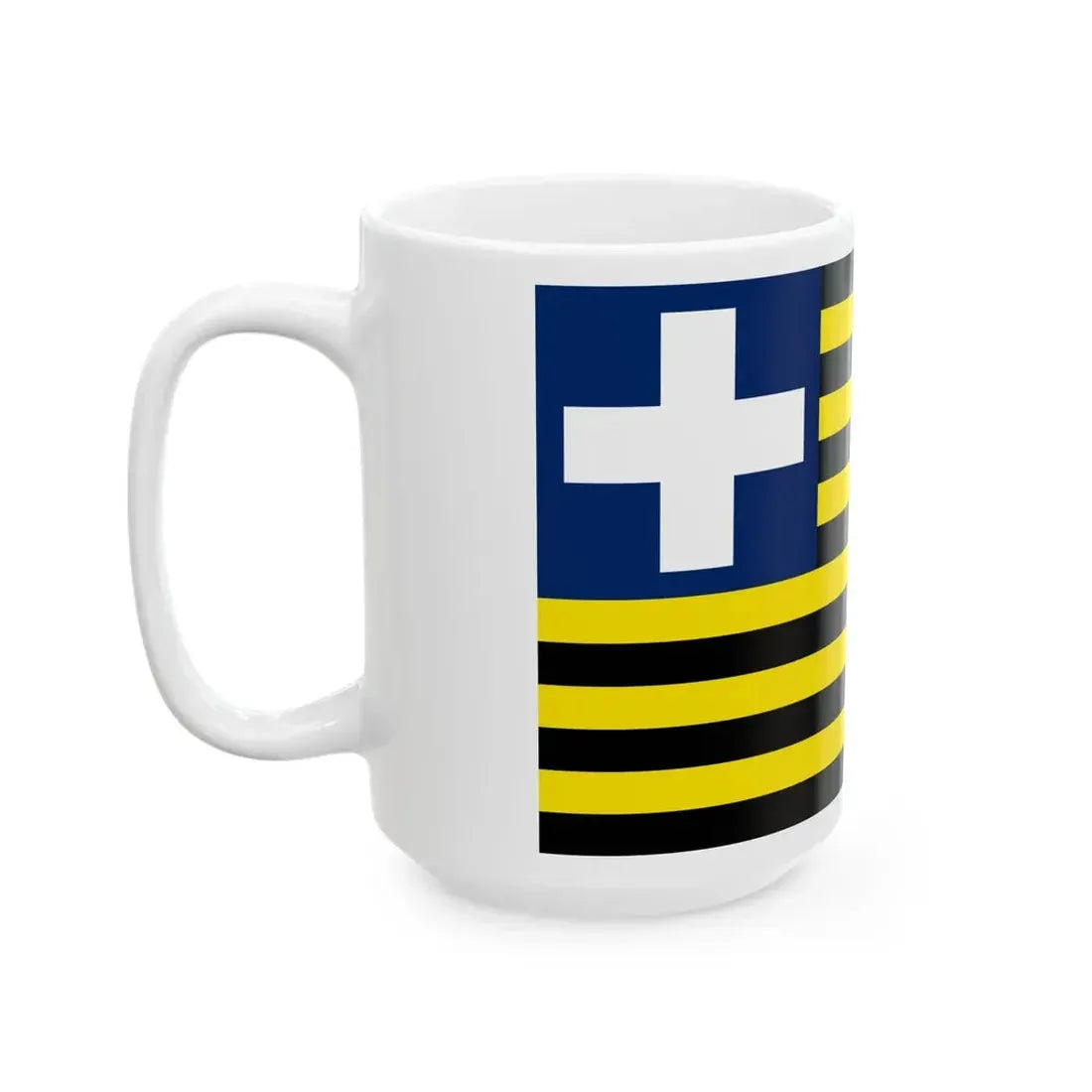 Flag of the Republic of Maryland (Liberia) White Coffee Mug - Go Mug Yourself