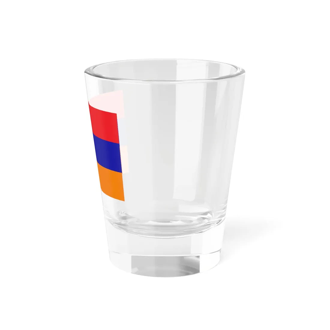 Flag of the Republic of Mountainous Armenia (Armenia) Shot Glass 1.5oz - Go Mug Yourself
