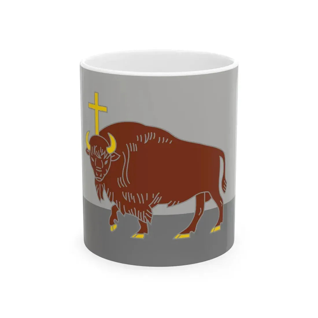 Flag of the Republic of Perloja (Lithuania) White Coffee Mug 11oz - Go Mug Yourself