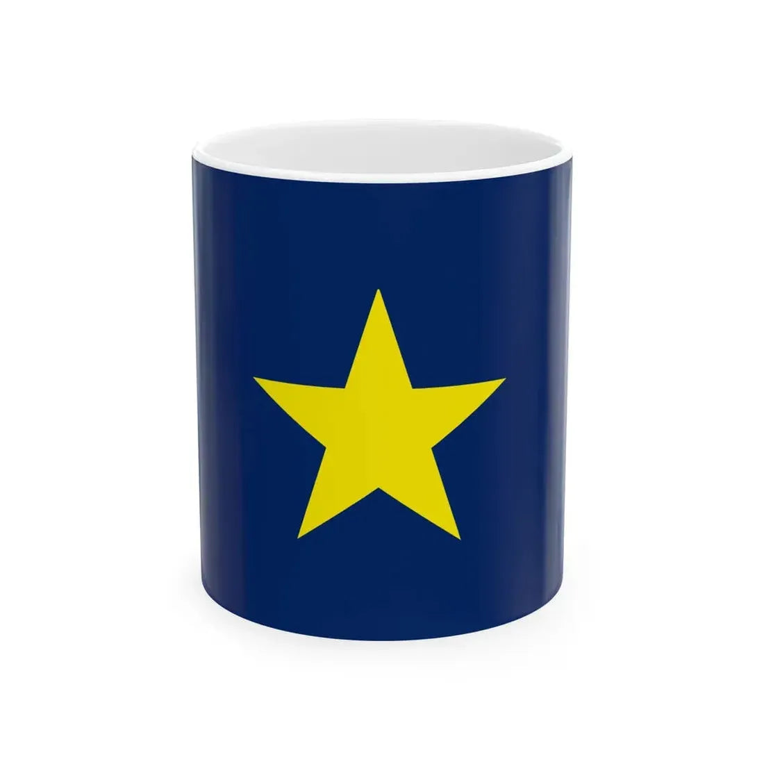Flag of the Republic of Texas 1836-1839 (United States) White Coffee Mug 11oz - Go Mug Yourself