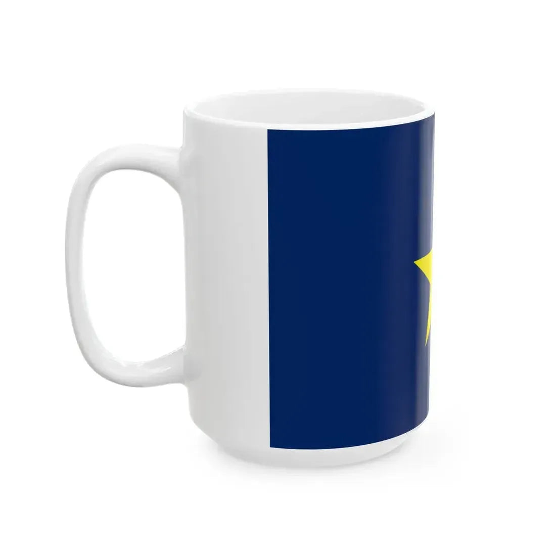 Flag of the Republic of Texas 1836-1839 (United States) White Coffee Mug - Go Mug Yourself