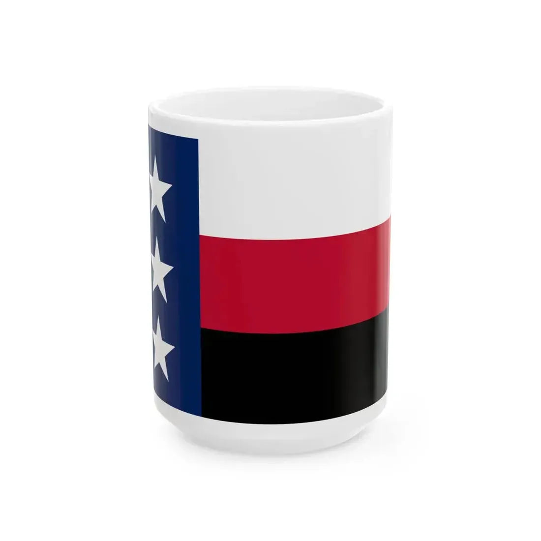 Flag of the Republic of the Rio Grande historical (Mexico) White Coffee Mug 15oz - Go Mug Yourself