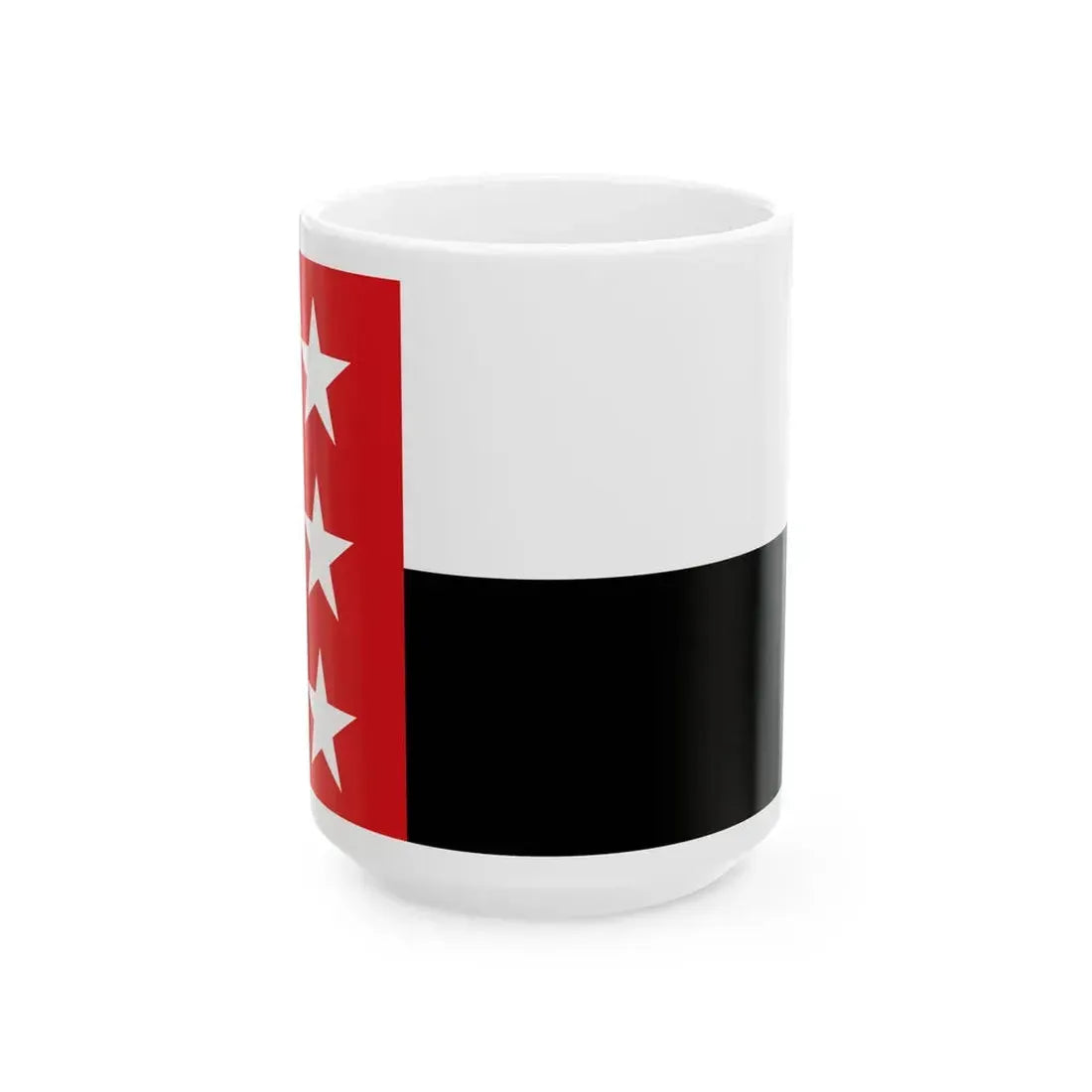 Flag of the Republic of the Rio Grande (Mexico) White Coffee Mug 15oz - Go Mug Yourself