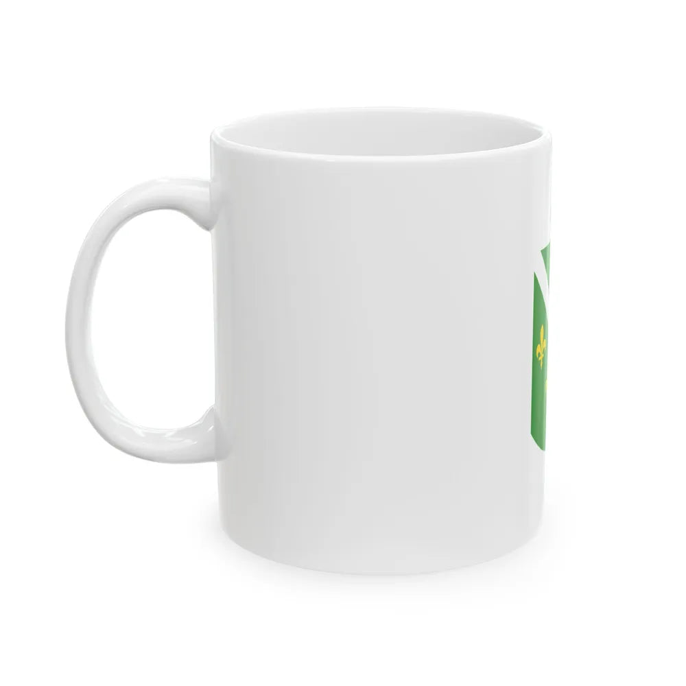 Flag of the Republic of Western Bosnia Fictitious (Bosnia and Herzegovina) White Coffee Mug - Go Mug Yourself