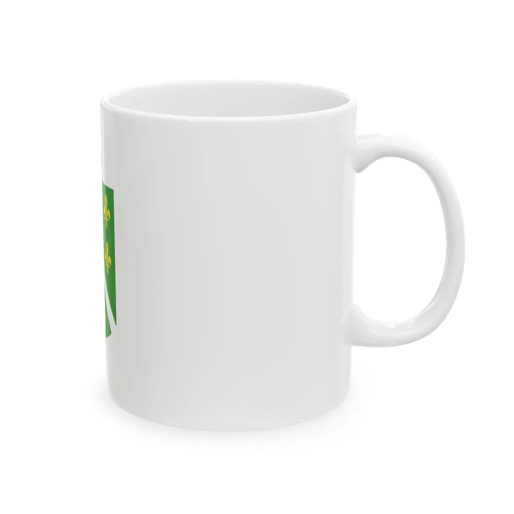 Flag of the Republic of Western Bosnia Fictitious (Bosnia and Herzegovina) White Coffee Mug - Go Mug Yourself