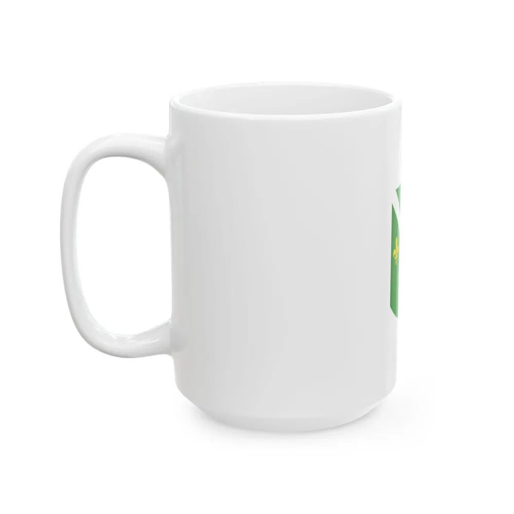 Flag of the Republic of Western Bosnia Fictitious (Bosnia and Herzegovina) White Coffee Mug - Go Mug Yourself