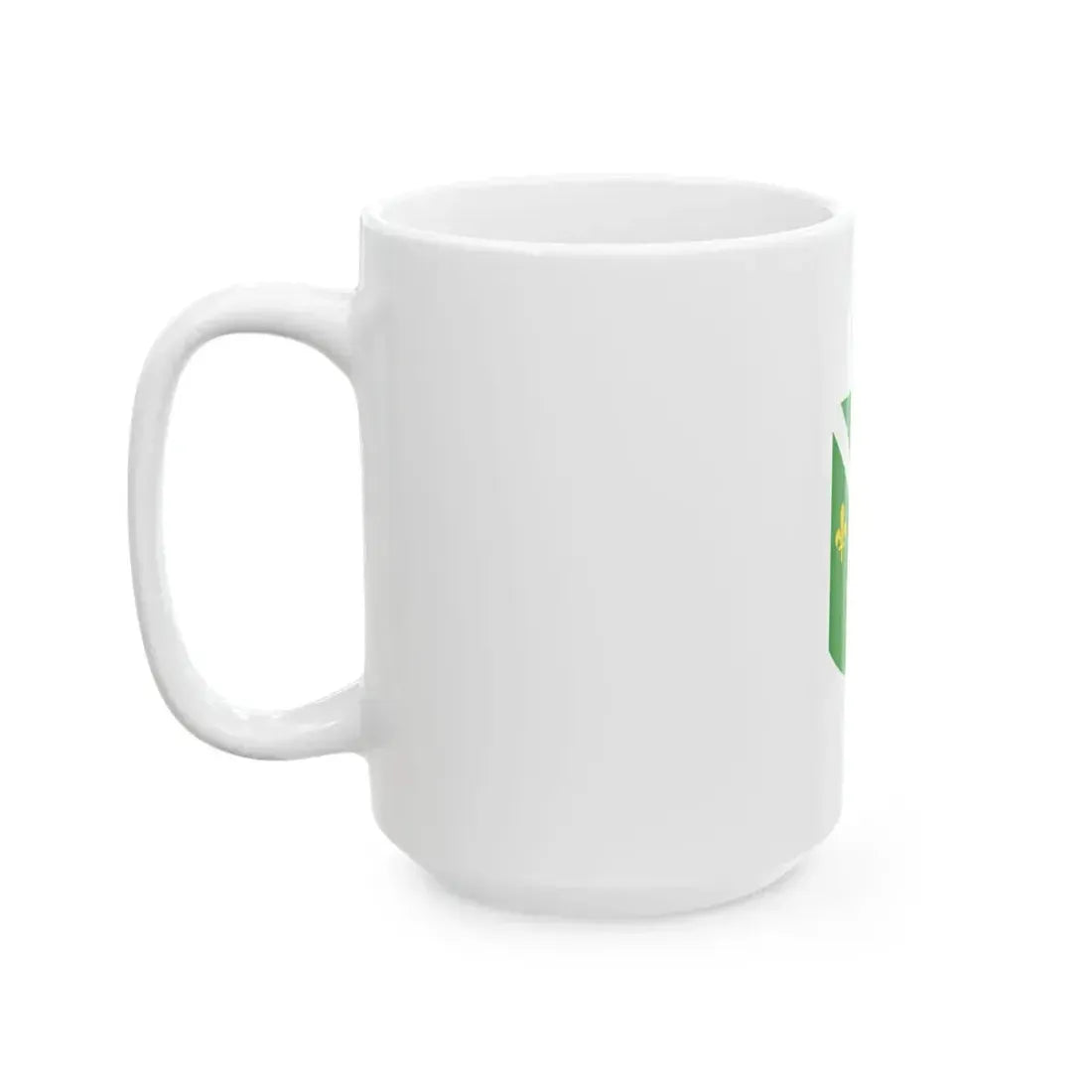 Flag of the Republic of Western Bosnia Fictitious (Bosnia and Herzegovina) White Coffee Mug - Go Mug Yourself