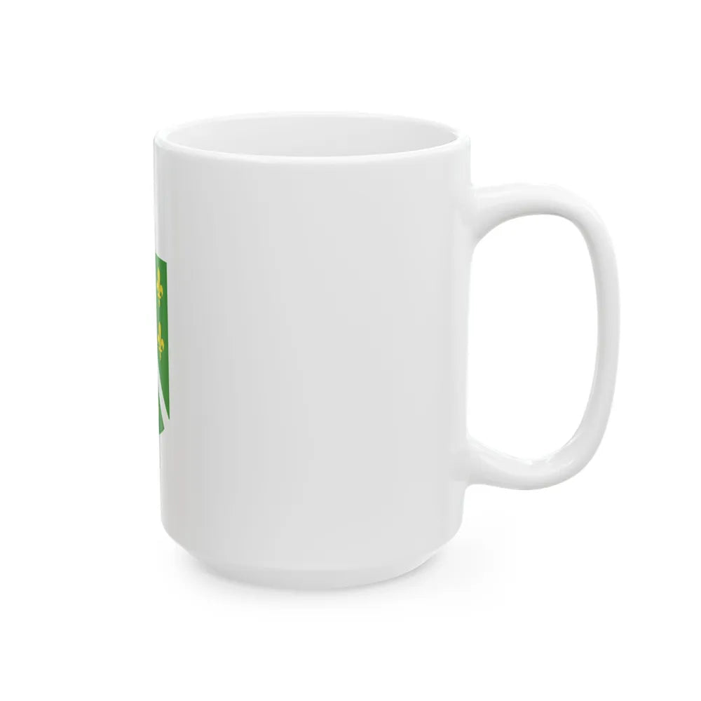 Flag of the Republic of Western Bosnia Fictitious (Bosnia and Herzegovina) White Coffee Mug - Go Mug Yourself