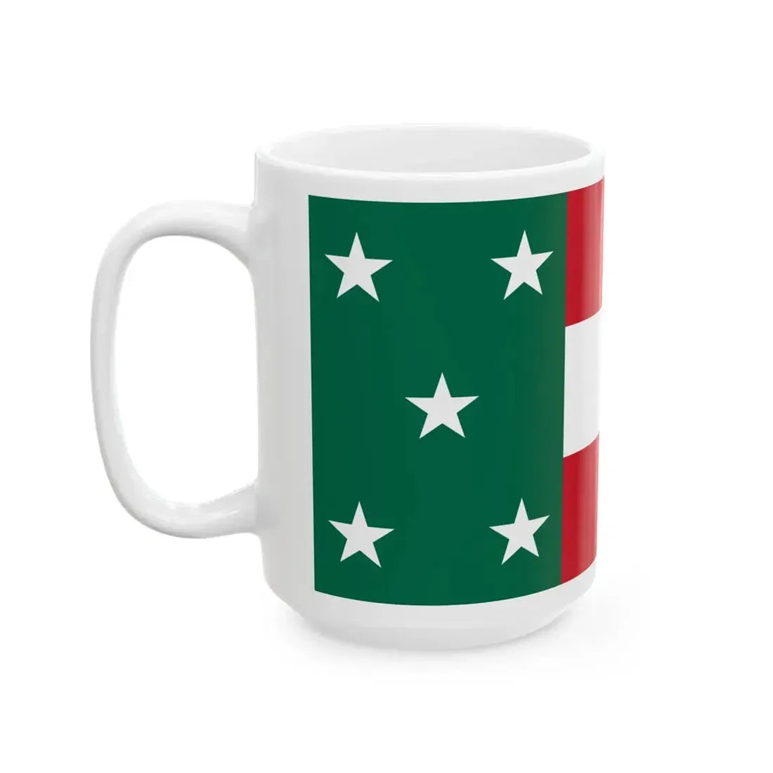 Flag of the Republic of Yucatan (Mexico) White Coffee Mug - Go Mug Yourself