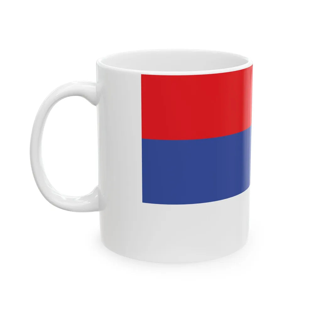 Flag of the Republika Srpska 35 (Bosnia and Herzegovina) White Coffee Mug - Go Mug Yourself