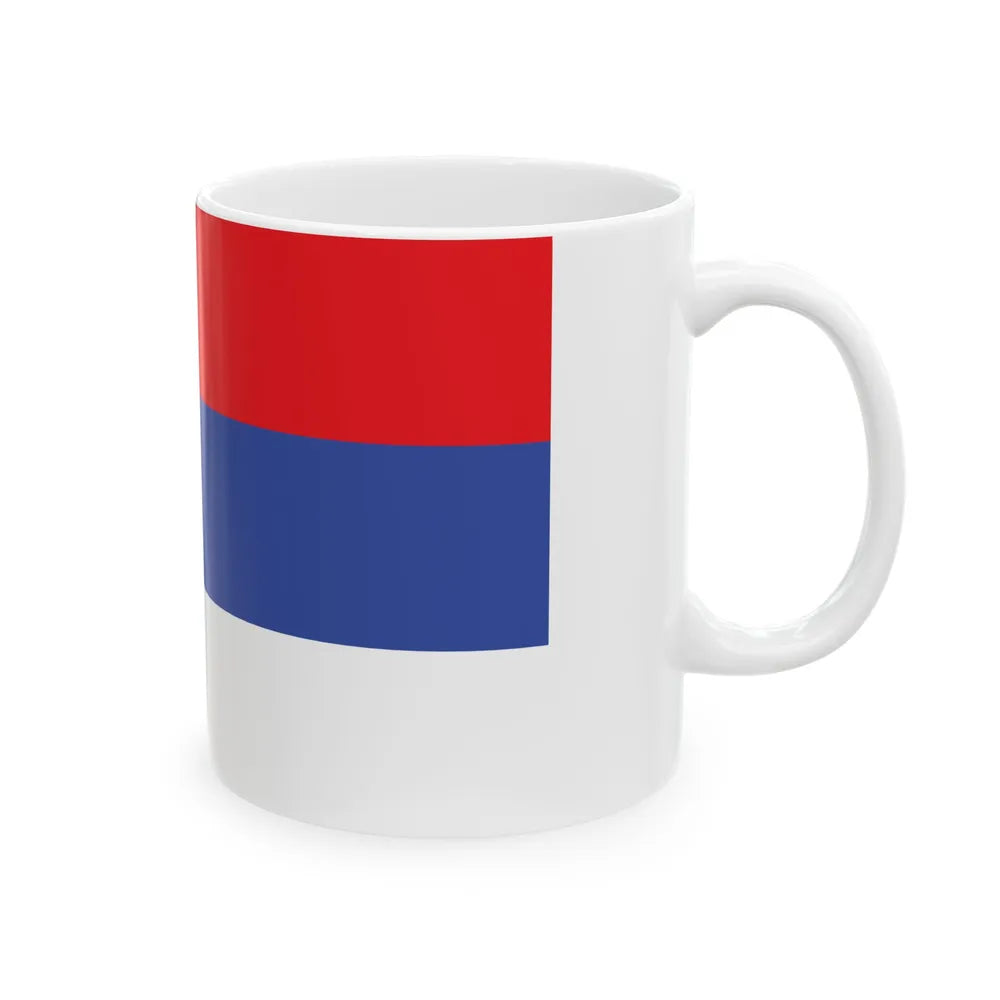 Flag of the Republika Srpska 35 (Bosnia and Herzegovina) White Coffee Mug - Go Mug Yourself