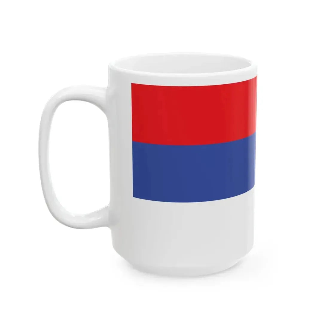 Flag of the Republika Srpska (Bosnia and Herzegovina) White Coffee Mug - Go Mug Yourself