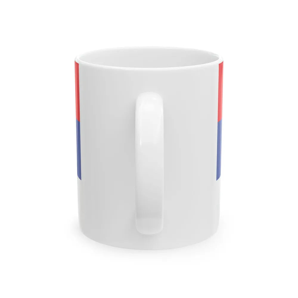 Flag of the Republika Srpska unofficial (Bosnia and Herzegovina) White Coffee Mug - Go Mug Yourself