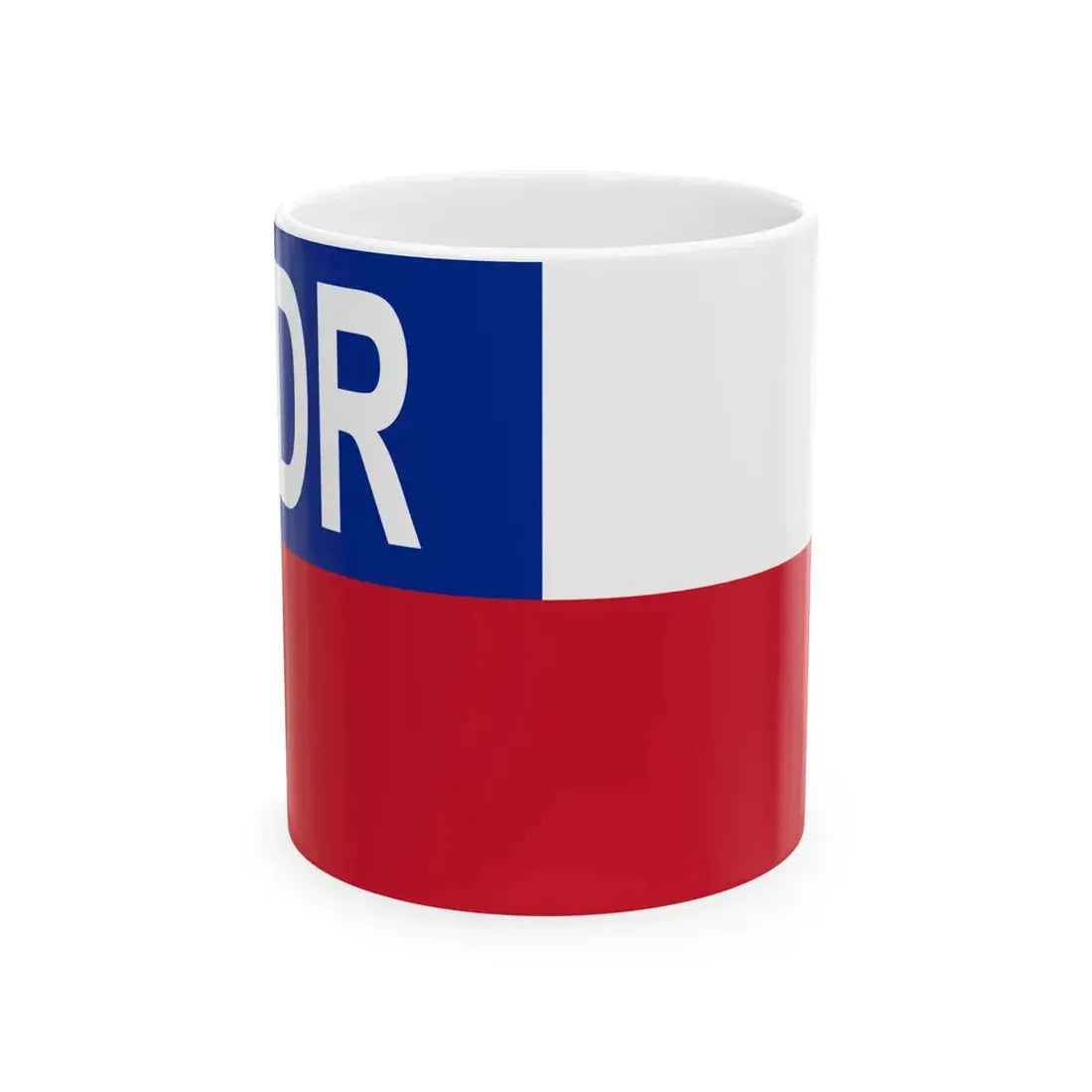 Flag of the Revolutionary Directorate (Cuba) White Coffee Mug 11oz - Go Mug Yourself
