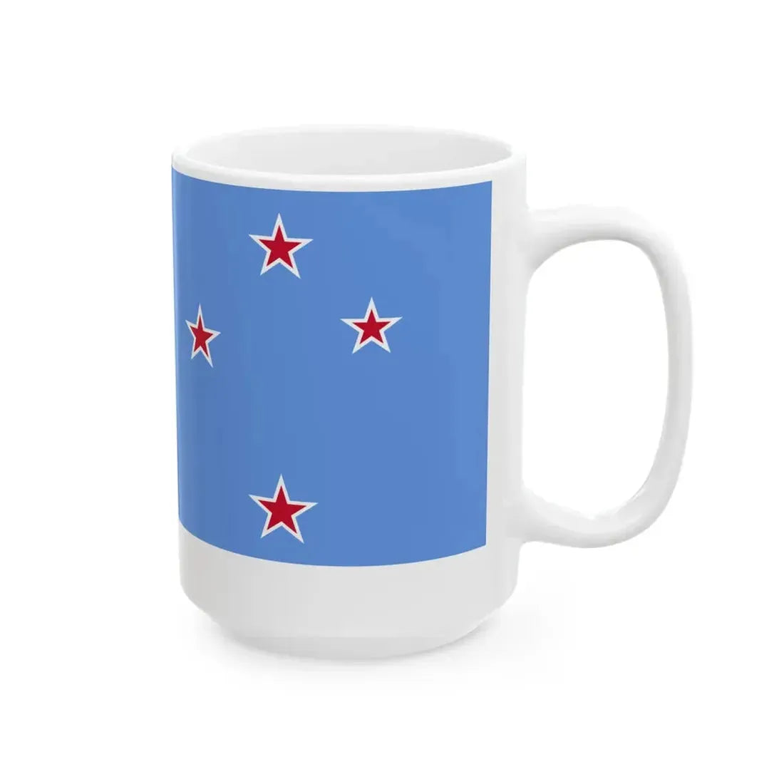 Flag of the Ross Dependency unofficial (New Zealand) White Coffee Mug - Go Mug Yourself