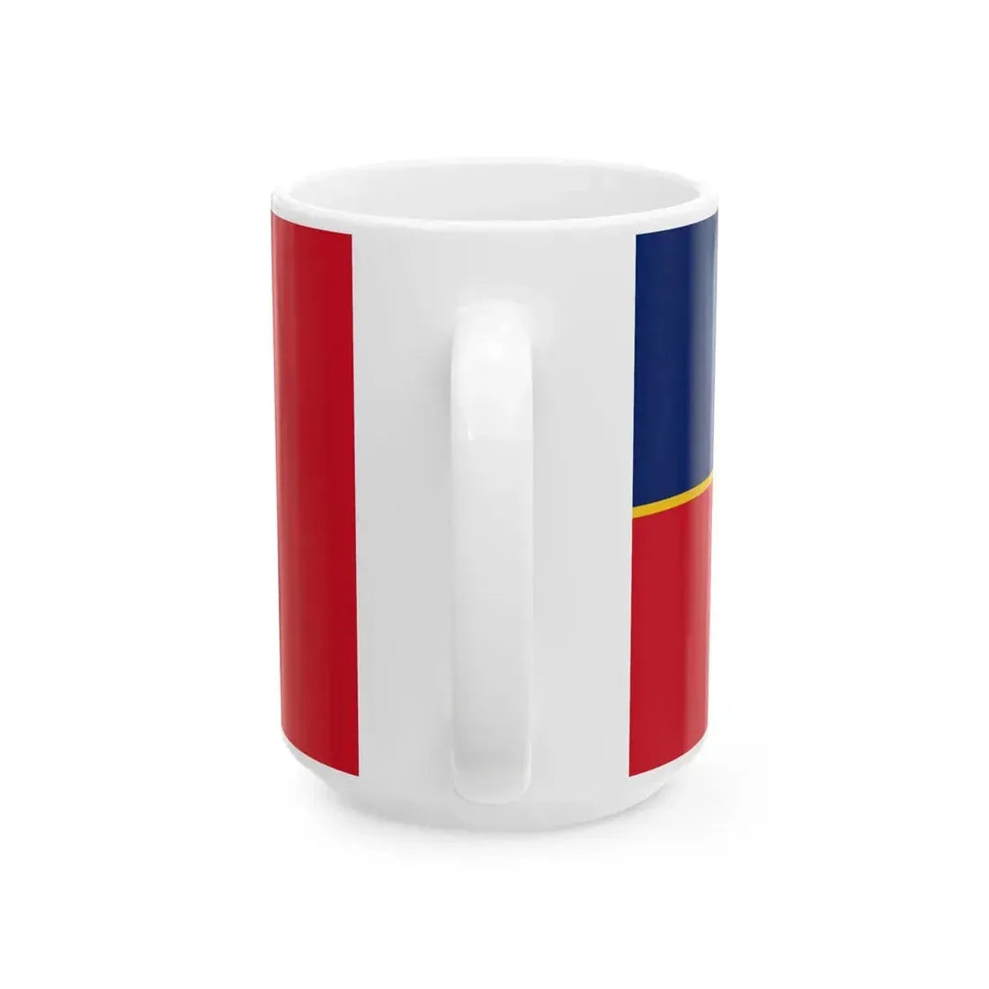 Flag of the Royal Canadian Mounted Police (Canada) White Coffee Mug - Go Mug Yourself