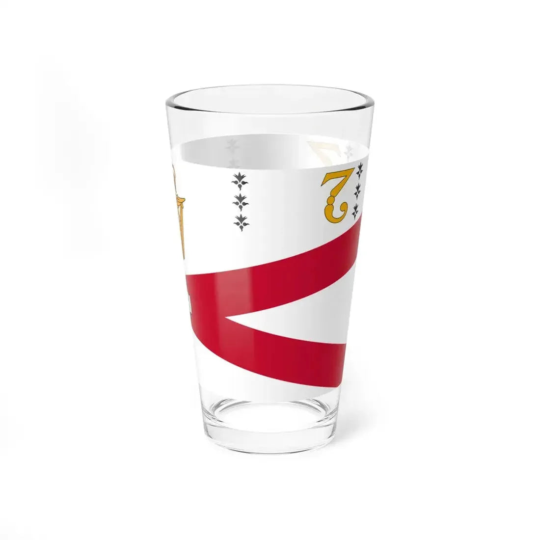 Flag of the Royal College of Surgeons in Ireland (Ireland) Pint Glass 16oz - Go Mug Yourself