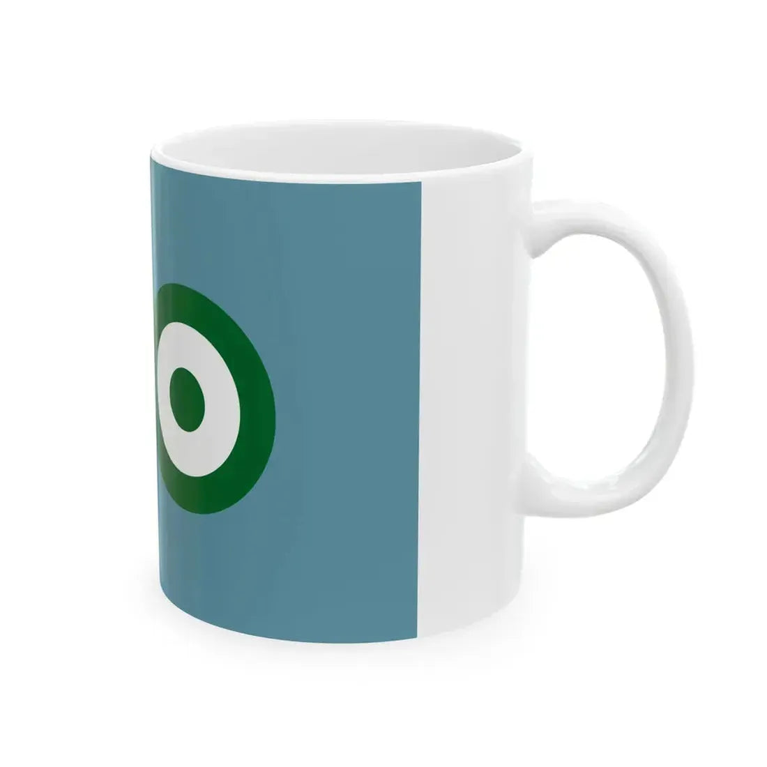 Flag of the Royal Egyptian Air Force 1922-1952 (Egypt) White Coffee Mug - Go Mug Yourself