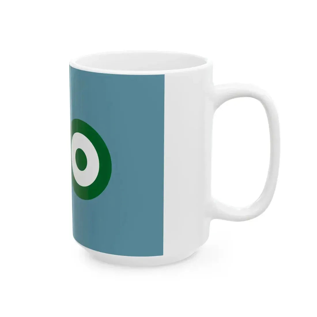 Flag of the Royal Egyptian Air Force 1922-1952 (Egypt) White Coffee Mug - Go Mug Yourself