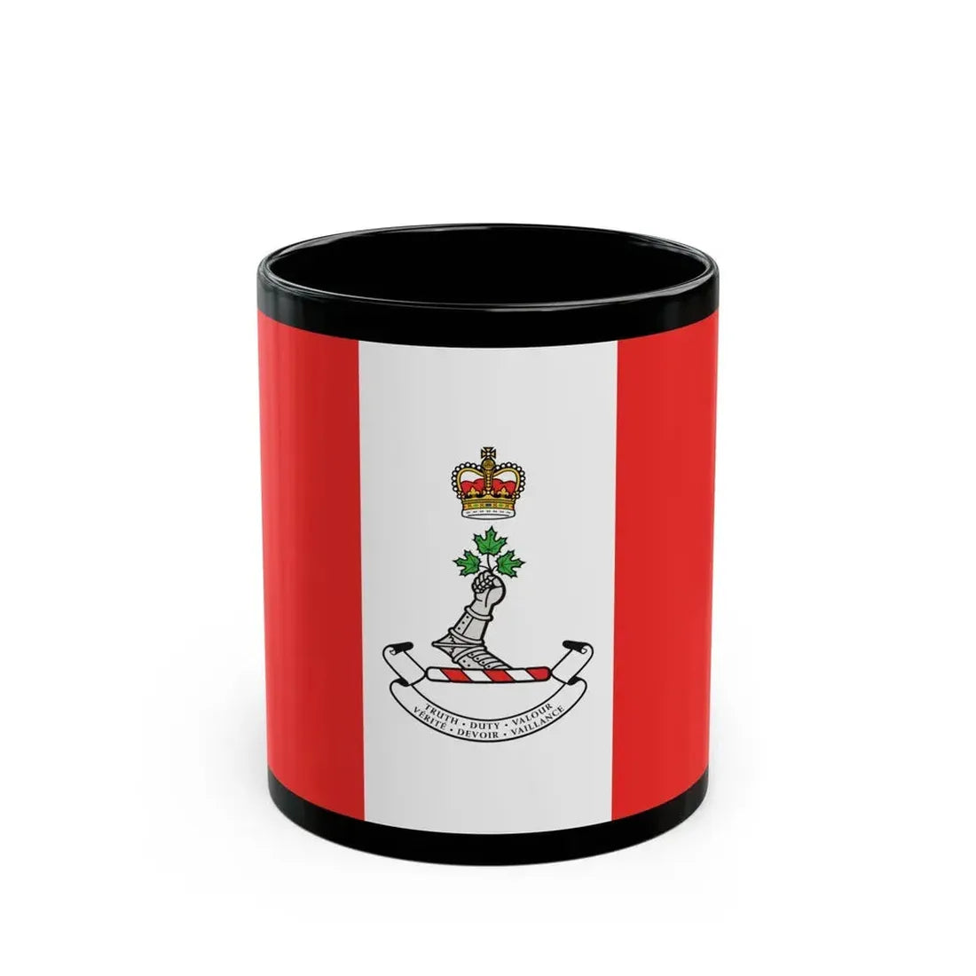 Flag of the Royal Military College of Canada - Black Coffee Mug 11oz - Go Mug Yourself