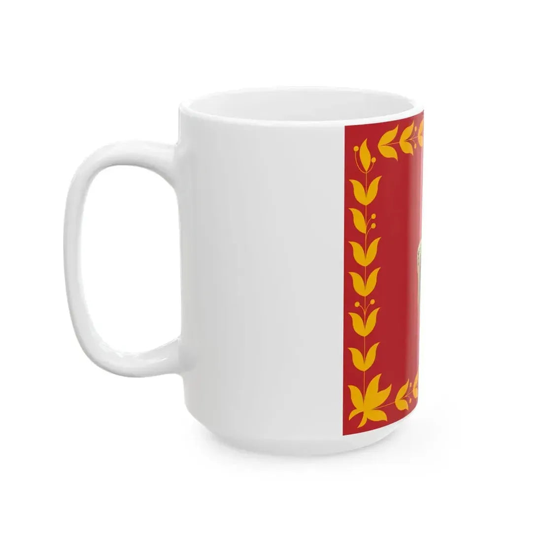 Flag of the Royal Moroccan Army (Morocco) White Coffee Mug - Go Mug Yourself