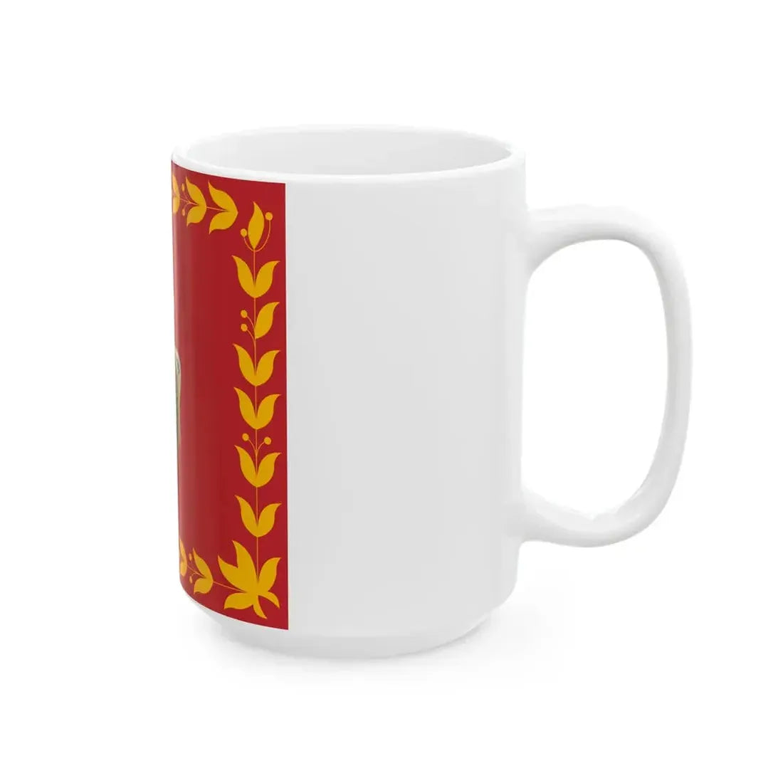 Flag of the Royal Moroccan Army (Morocco) White Coffee Mug - Go Mug Yourself