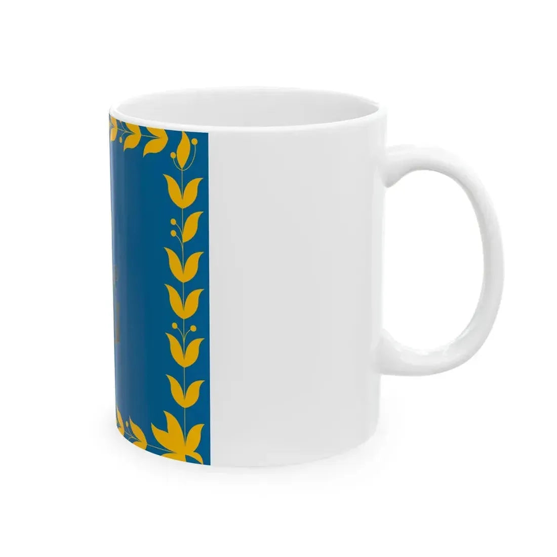 Flag of the Royal Moroccan Navy (Morocco) White Coffee Mug - Go Mug Yourself