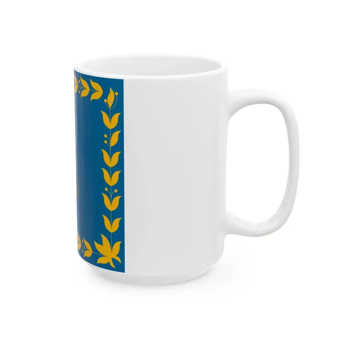 Flag of the Royal Moroccan Navy (Morocco) White Coffee Mug - Go Mug Yourself