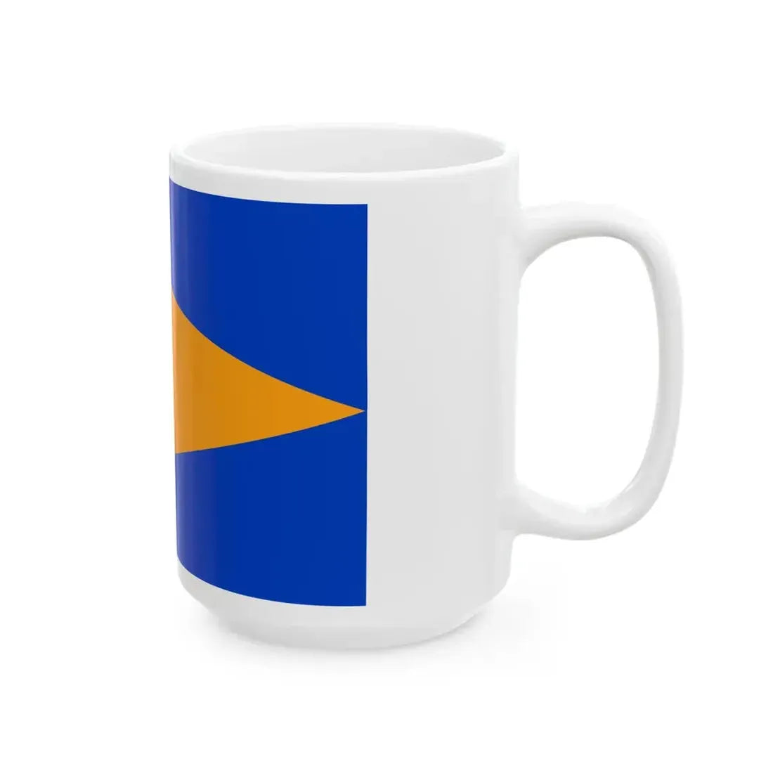 Flag of the Royal Netherlands Air Force (Netherlands) White Coffee Mug - Go Mug Yourself