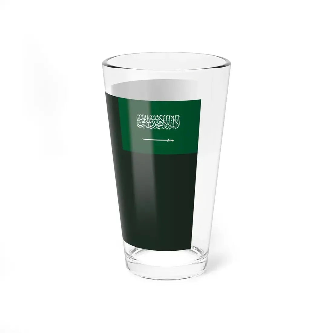 Flag of the Royal Saudi Air Defense Forces (Saudi Arabia) Pint Glass 16oz - Go Mug Yourself