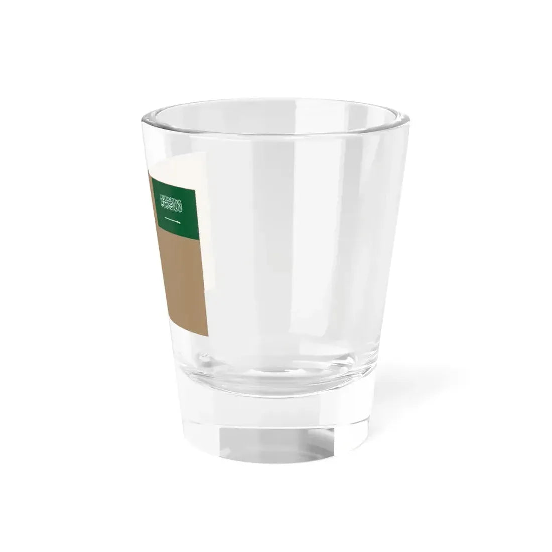Flag of the Royal Saudi Land Forces (Saudi Arabia) Shot Glass 1.5oz - Go Mug Yourself