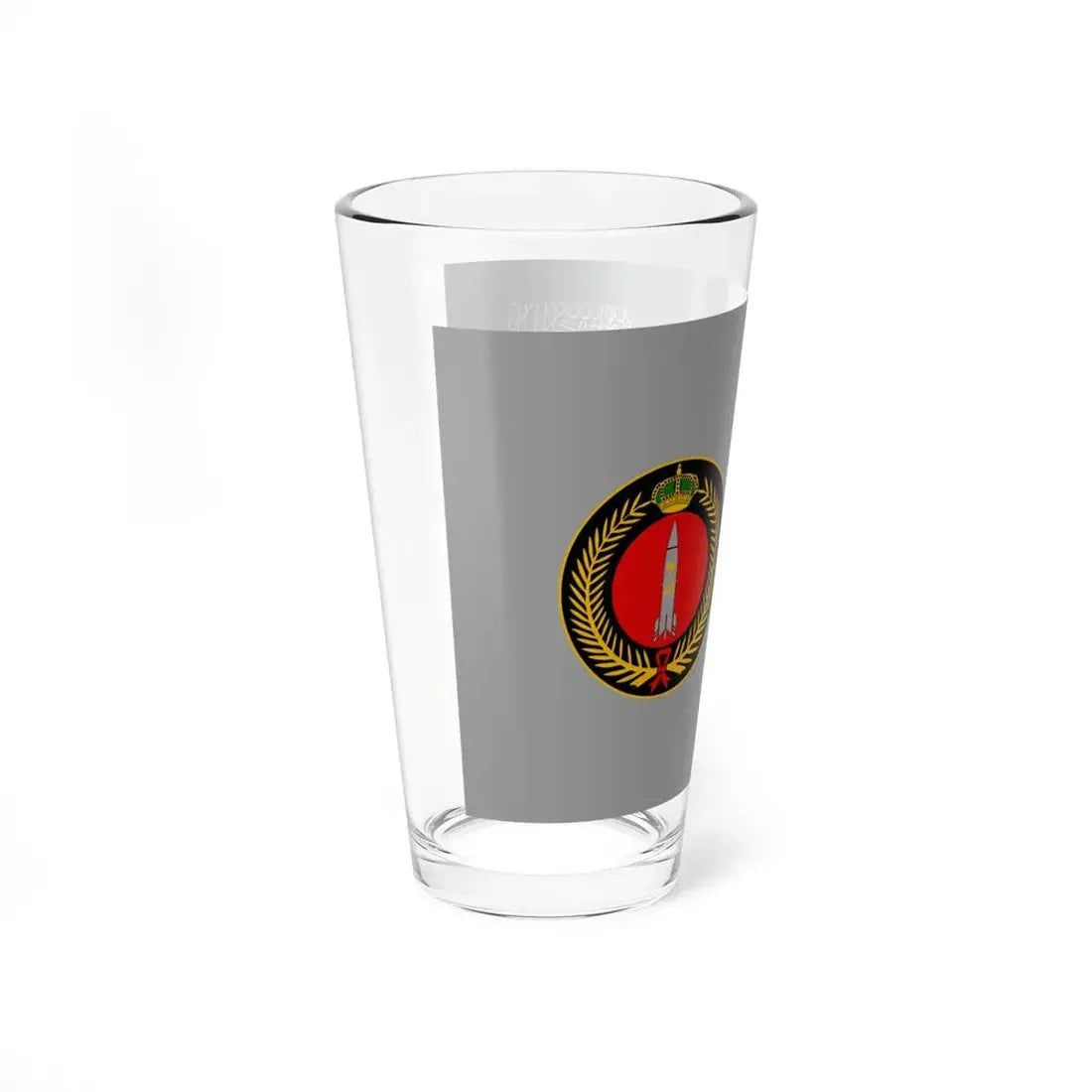 Flag of the Royal Saudi Strategic Missile Force (Saudi Arabia) Pint Glass 16oz - Go Mug Yourself