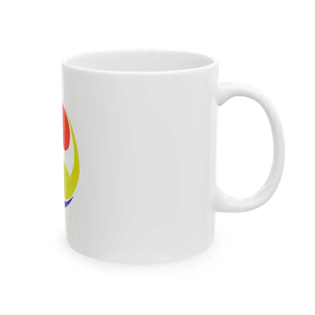 Flag of the Ryukyu Kingdom (Japan) White Coffee Mug - Go Mug Yourself