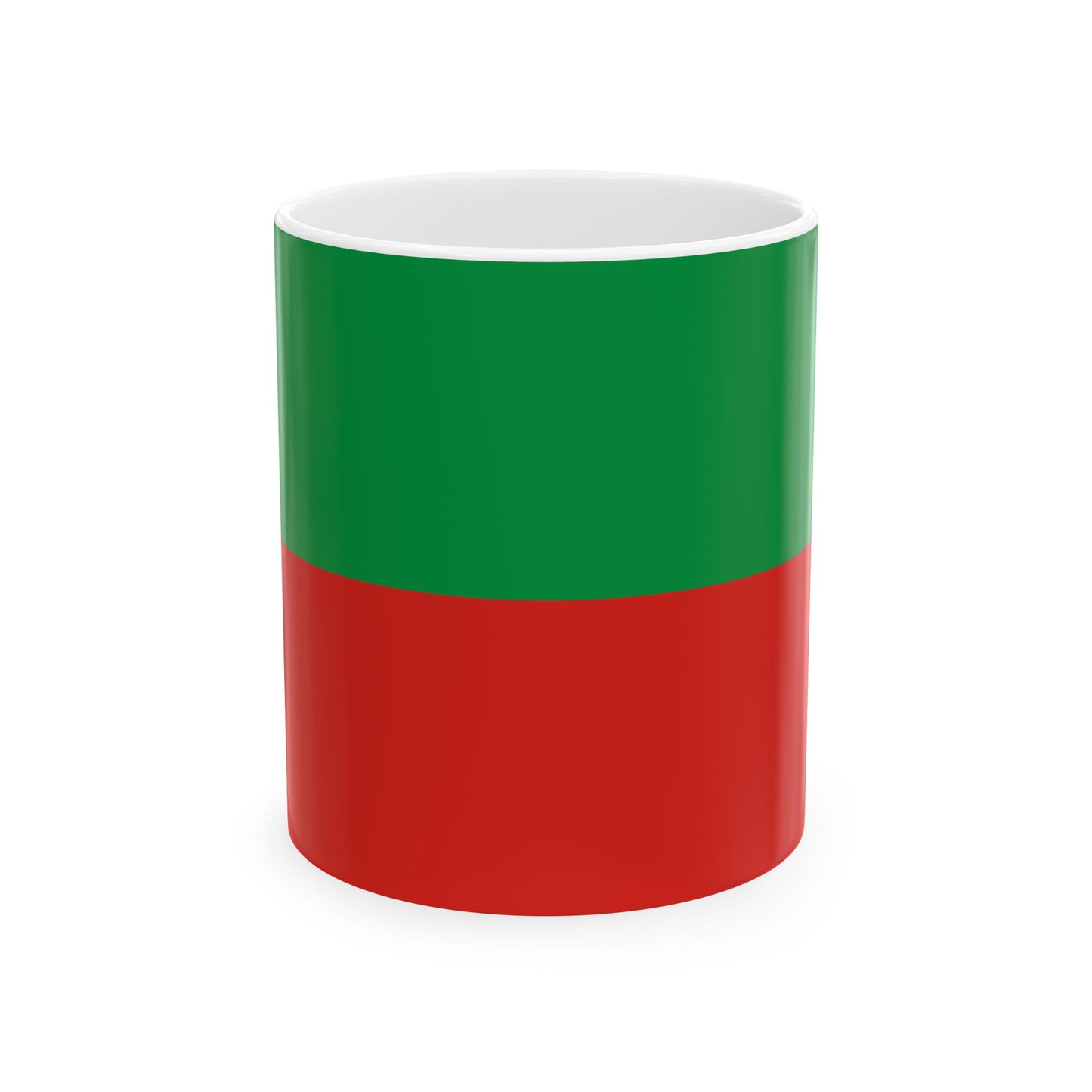 Flag of the Sac and Fox Nation (United States) White Coffee Mug-11oz-Go Mug Yourself