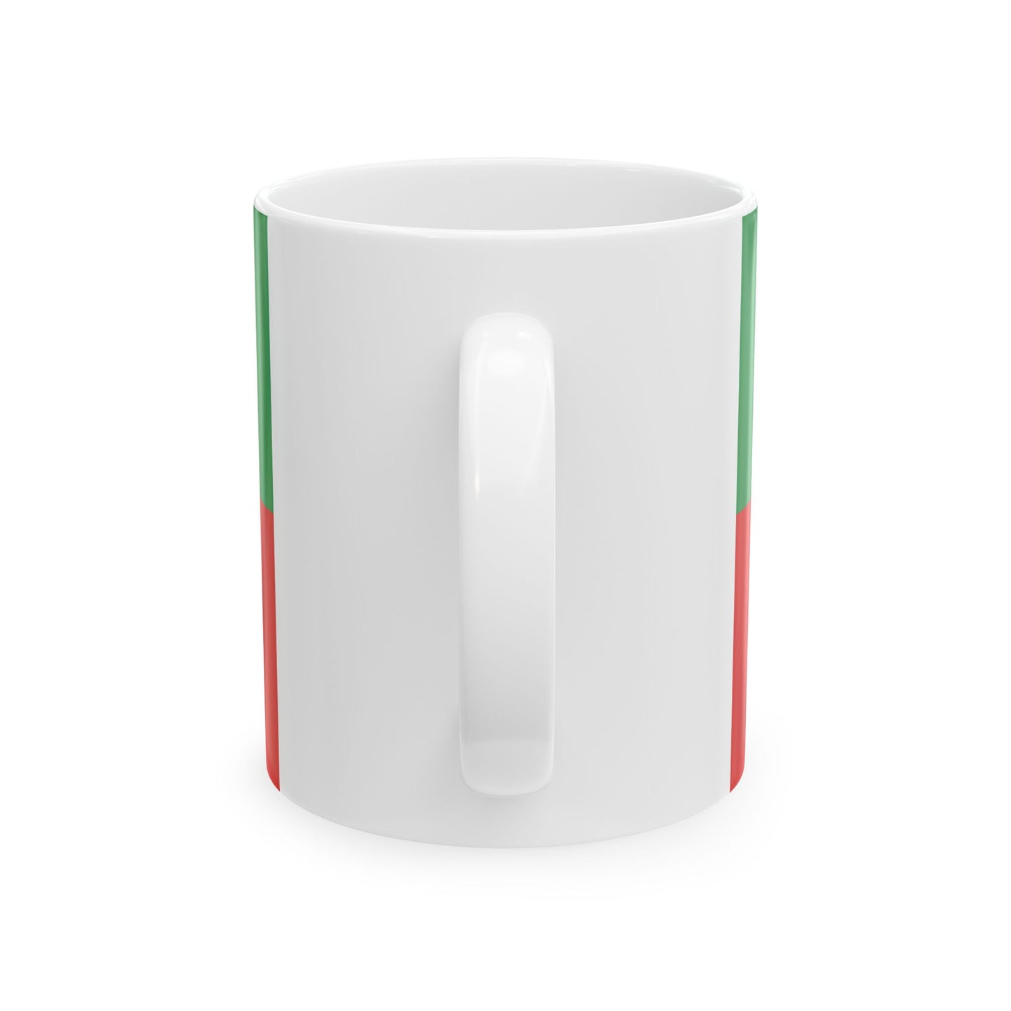 Flag of the Sac and Fox Nation (United States) White Coffee Mug-Go Mug Yourself