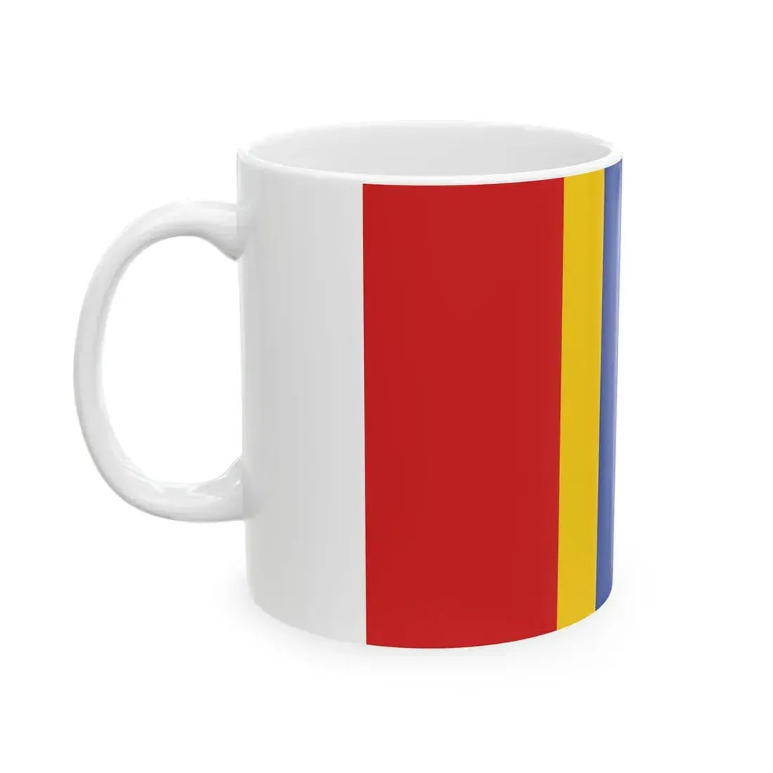 Flag of the Sami people old unofficial (Finland) White Coffee Mug - Go Mug Yourself