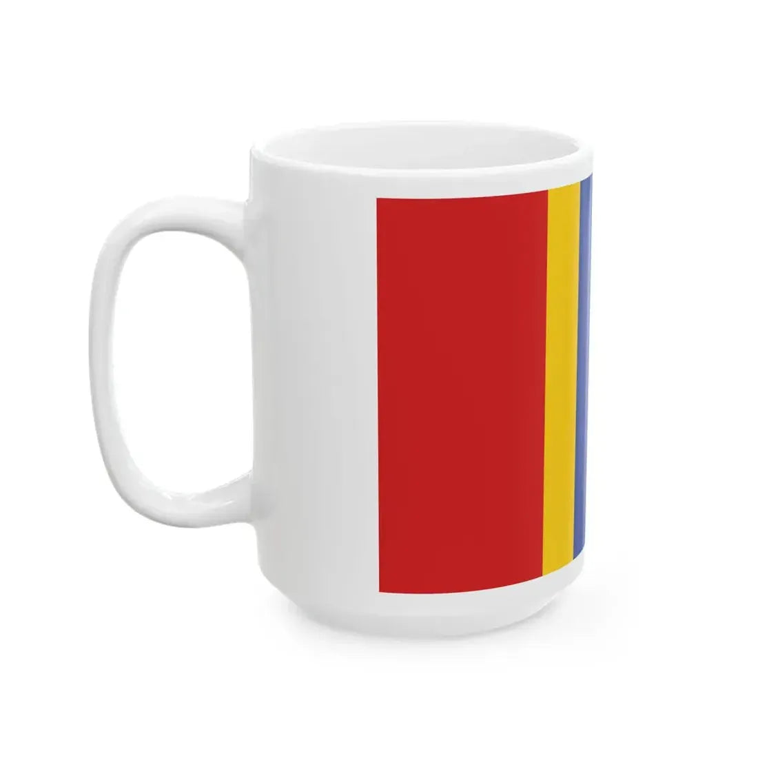 Flag of the Sami people old unofficial (Finland) White Coffee Mug - Go Mug Yourself
