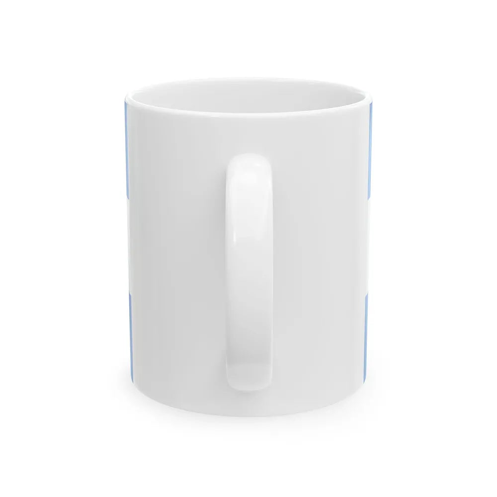 Flag of the San Juan Province (Argentina) White Coffee Mug - Go Mug Yourself