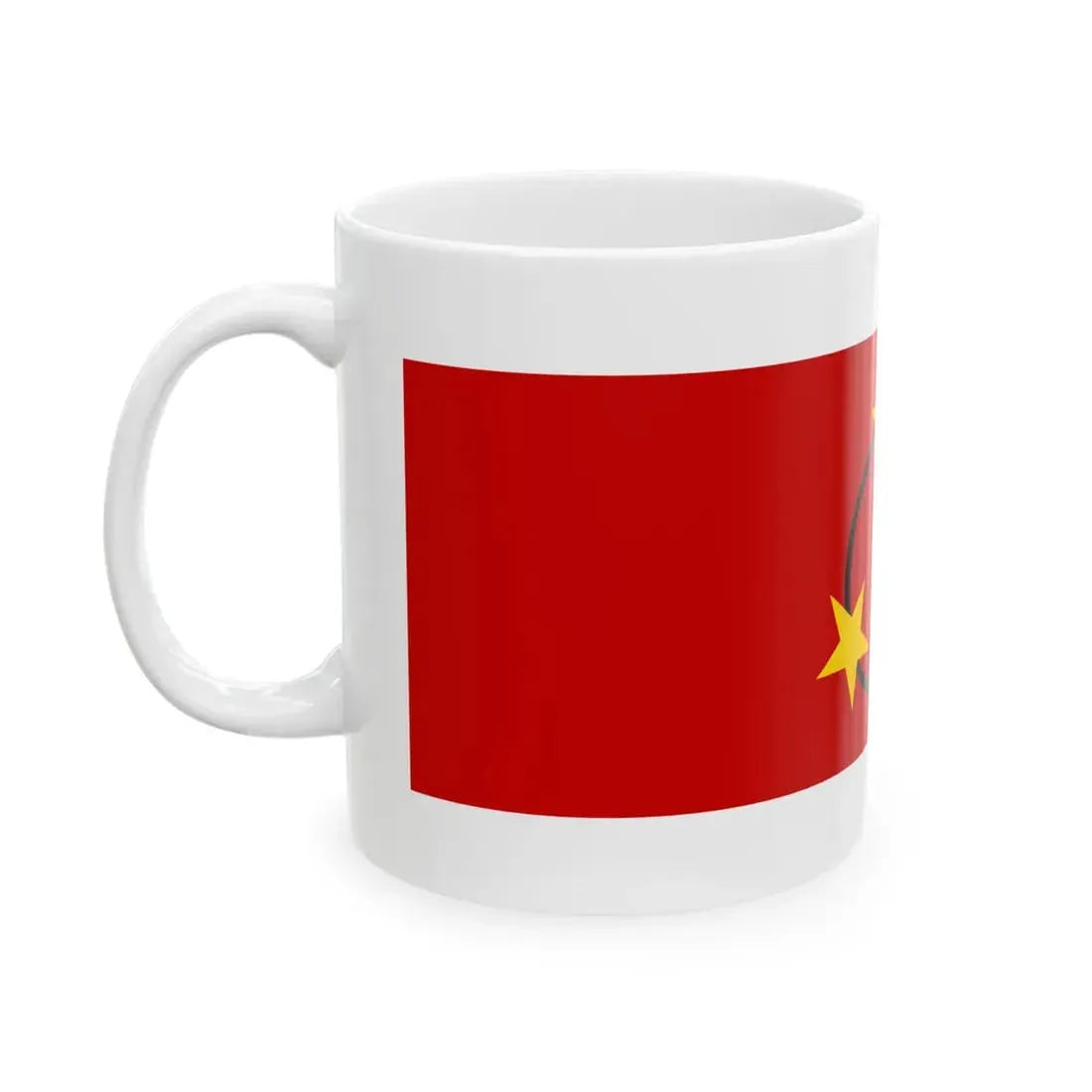 Flag of the Sarawak Peoples Guerilla Force (Malaysia) White Coffee Mug - Go Mug Yourself