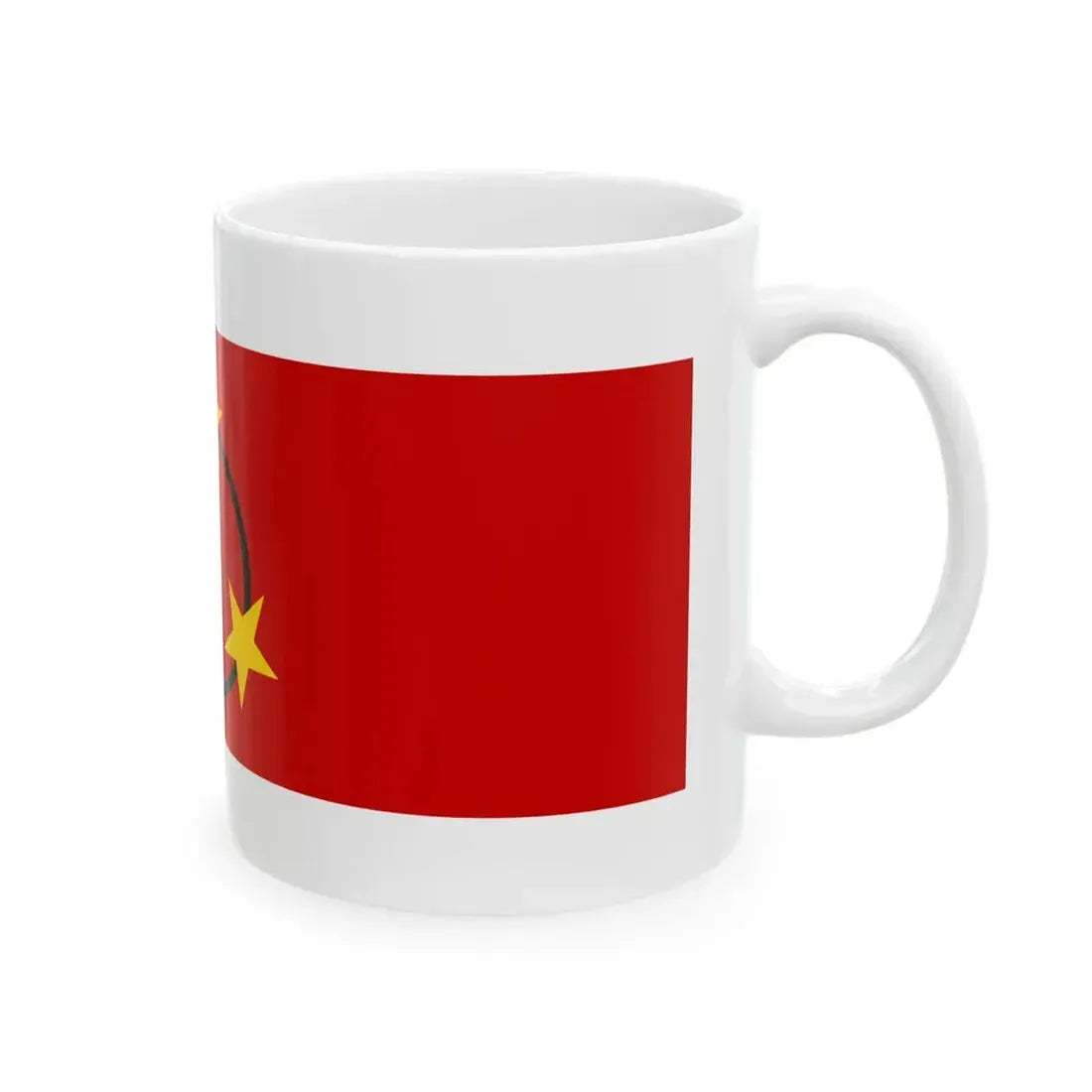 Flag of the Sarawak Peoples Guerilla Force (Malaysia) White Coffee Mug - Go Mug Yourself