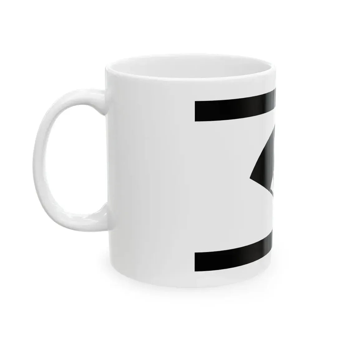 Flag of the Satake Lords of Akita in Dewa Province C (Japan) White Coffee Mug - Go Mug Yourself