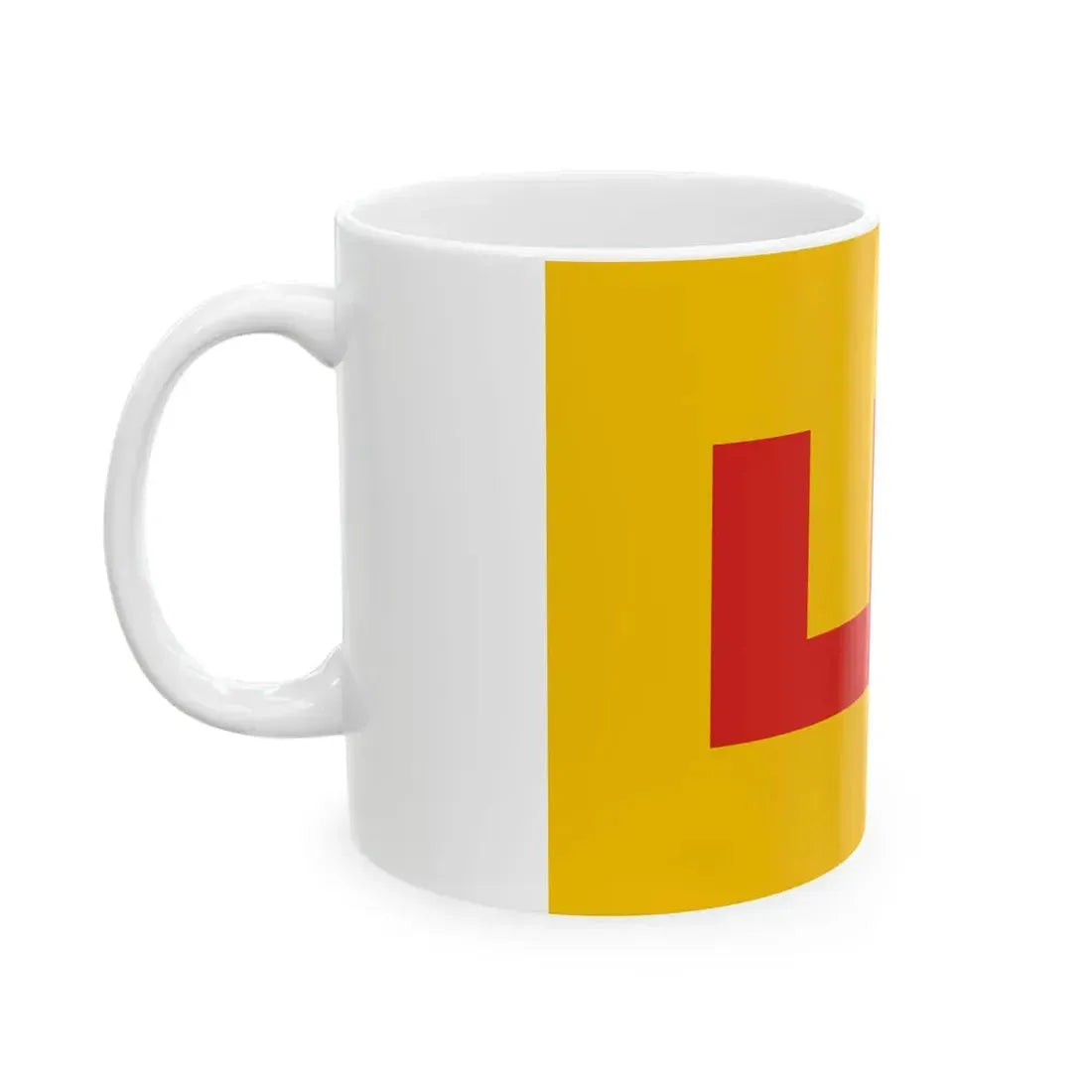 Flag of the Second Bulgarian Empire (Bulgaria) White Coffee Mug - Go Mug Yourself